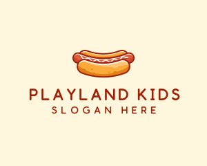 Hot Dog Sausage logo design