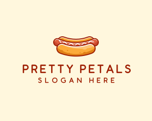 Hot Dog Sausage logo design