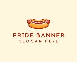 Hot Dog Sausage logo design