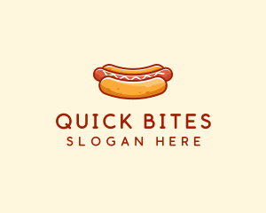 Hot Dog Sausage logo design