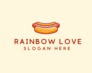 Hot Dog Sausage logo design