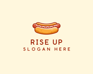 Hot Dog Sausage logo design