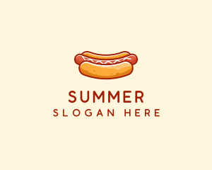 Hot Dog Sausage logo design