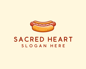 Hot Dog Sausage logo design