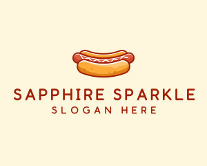 Hot Dog Sausage logo design