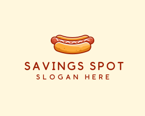 Hot Dog Sausage logo design