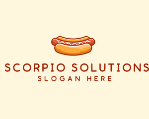 Hot Dog Sausage logo design