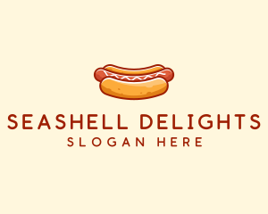 Hot Dog Sausage logo design