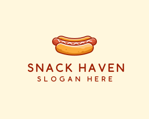 Hot Dog Sausage logo design