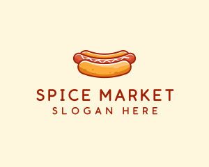 Hot Dog Sausage logo design