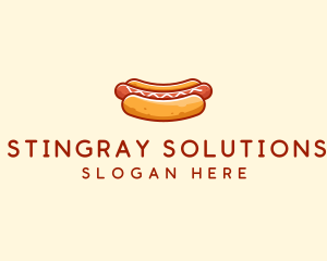 Hot Dog Sausage logo design