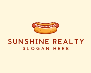 Hot Dog Sausage logo design