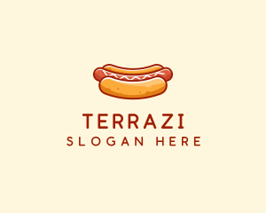 Hot Dog Sausage logo design