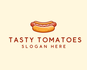 Hot Dog Sausage logo design