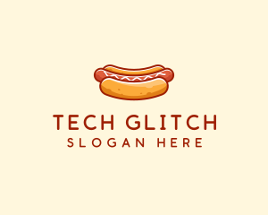 Hot Dog Sausage logo design