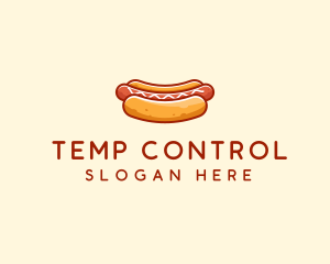 Hot Dog Sausage logo design