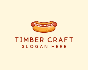 Hot Dog Sausage logo design