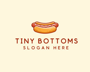 Hot Dog Sausage logo design