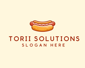 Hot Dog Sausage logo design