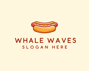 Hot Dog Sausage logo design