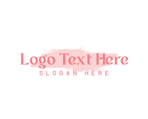 Makeup Artist - Beauty Pastel Stylist logo design