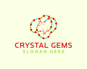 Beads Accessory Bracelet logo design