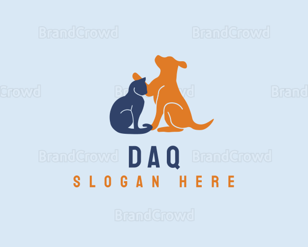 Dog & Cat Veterinary Logo