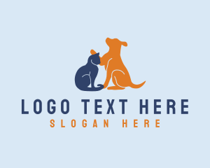 Dog & Cat Veterinary Logo