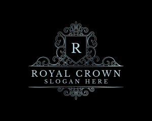 Premium Royal Shield logo design