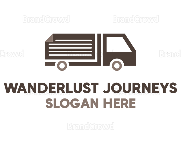 Document Page Truck Logo