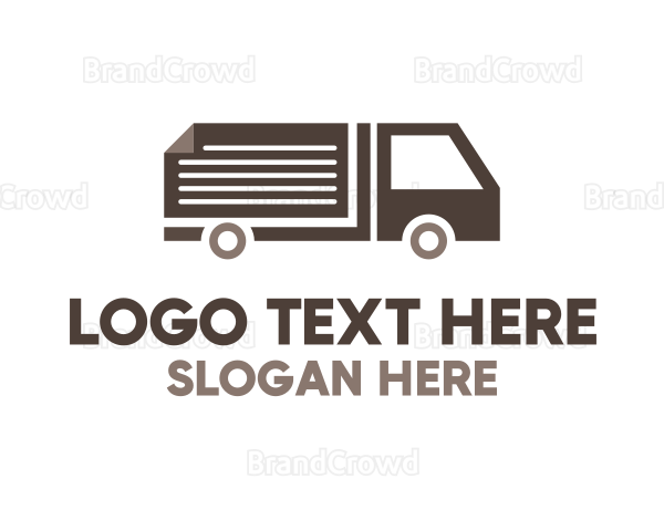 Document Page Truck Logo