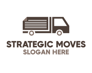 Document Page Truck logo design