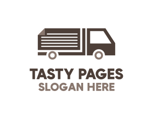 Document Page Truck logo design