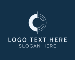 Coin - Modern Letter CO Business logo design