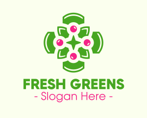 Salad - Berry Plant Farm logo design