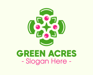 Farming - Berry Plant Farm logo design