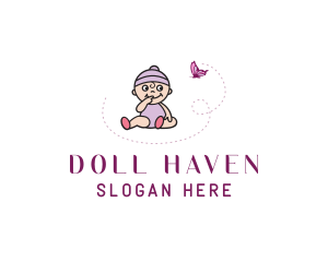 Doll - Pediatric Baby Nursery logo design