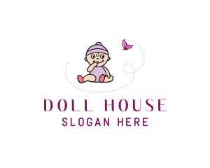 Doll - Pediatric Baby Nursery logo design