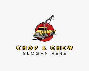 Industrial Tow Truck Logo