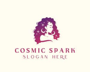 Cosmic Woman Salon logo design