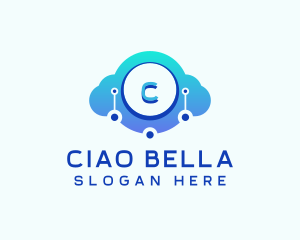 Database Cloud Technology logo design