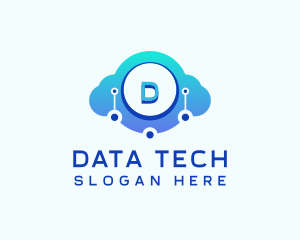 Database - Database Cloud Technology logo design