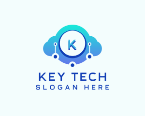 Database Cloud Technology logo design