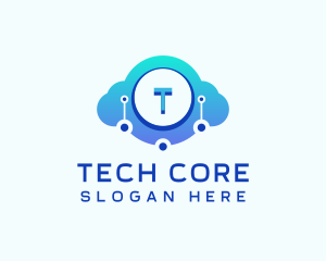 Database Cloud Technology logo design