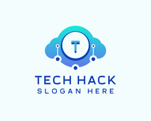 Database Cloud Technology logo design