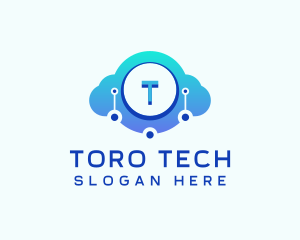 Database Cloud Technology logo design