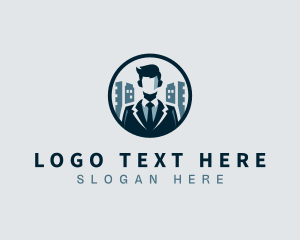 Suit - Professional Person Profile logo design