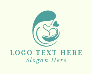 Gynecology - Breastfeeding Mother Clinic logo design