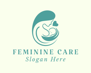 Gynecology - Breastfeeding Mother Clinic logo design