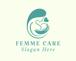 Gynecology - Breastfeeding Mother Clinic logo design